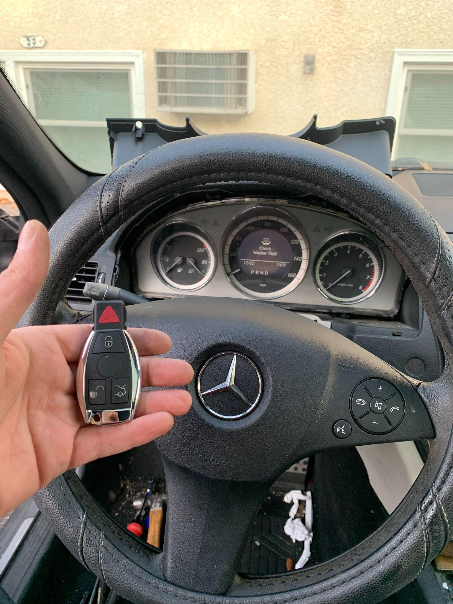 new-car-fob-on-car-steering-wheel
