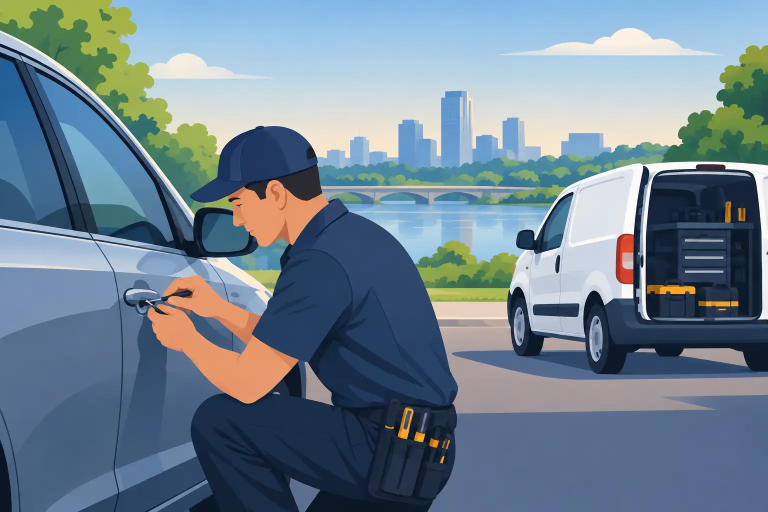 Mobile Locksmith Near Coon Rapids, Here 24/7