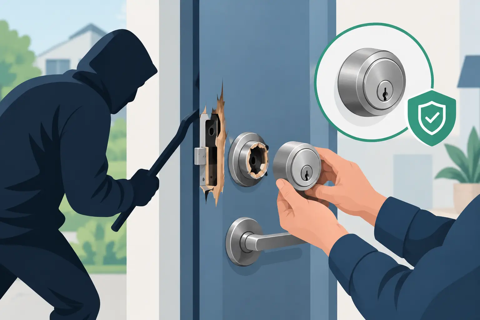 Should You Replace Locks After a Break In?